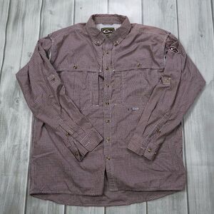 Drake Waterfowl Wingshooter's Long Sleeve Button Down Shirt